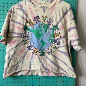 Grateful Dead crop top #bandtee